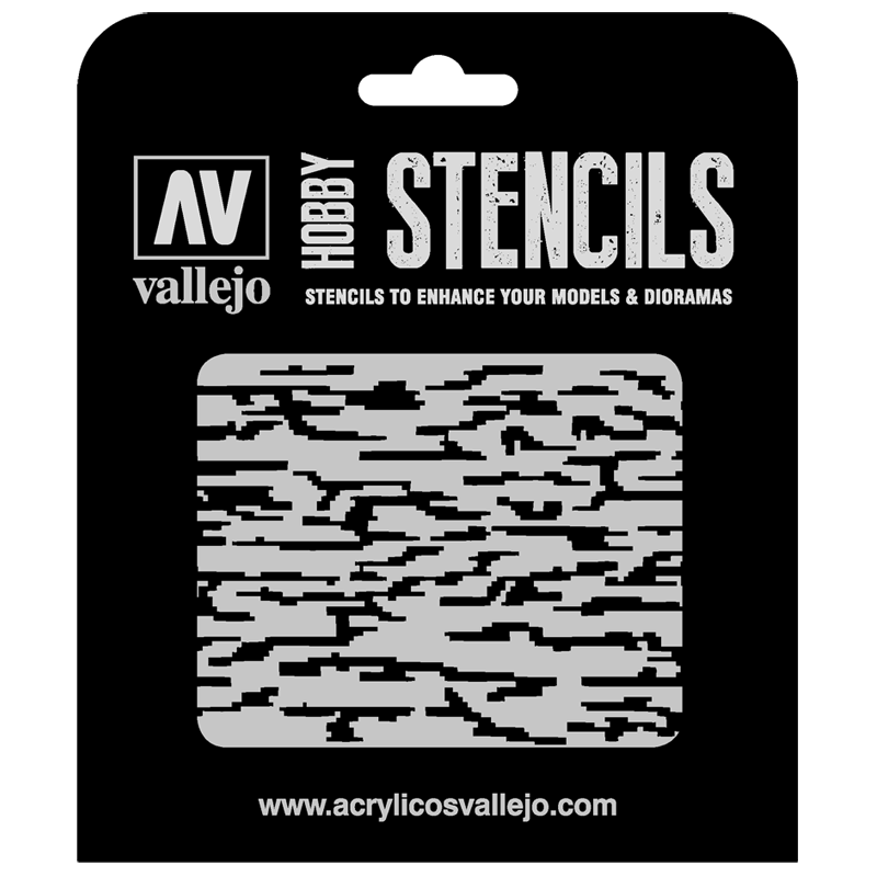 Weathered Paint 1/72 ST-AIR002 Vallejo Stencils New!