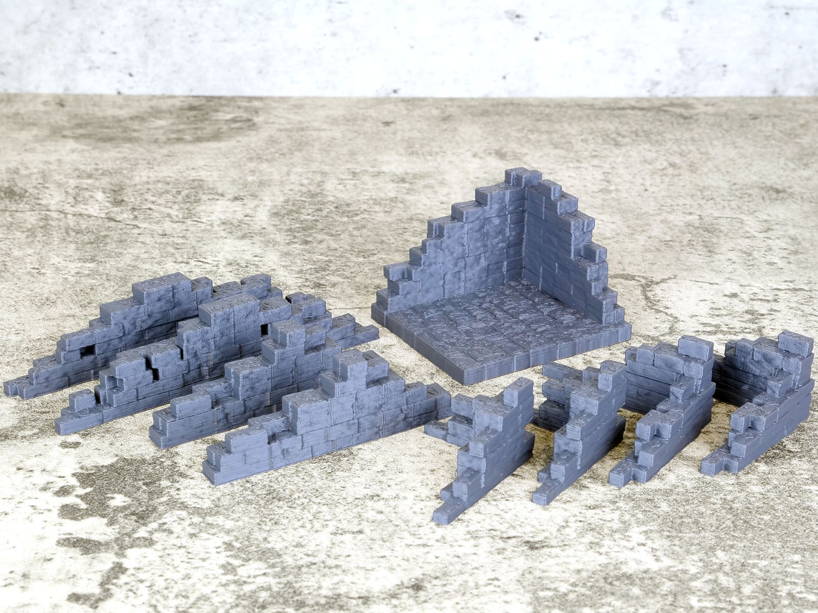 Ruined Building Scatter 1, Ashborne, Suitable for 28mm wargaming