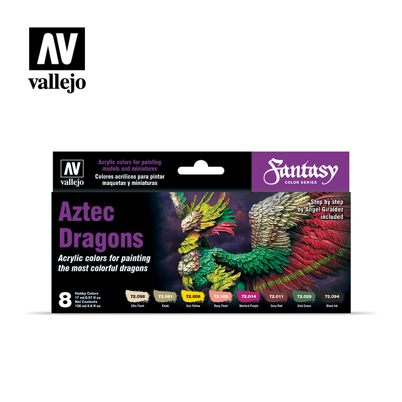 72306 Fantasy Colour Set - Aztec Dragons