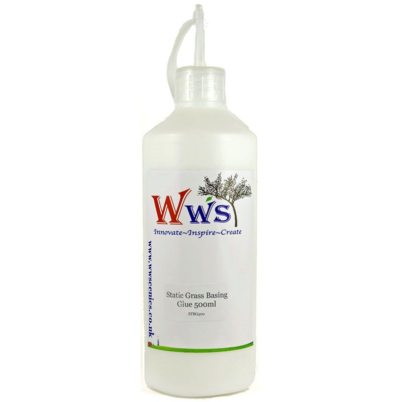 WWS Static Grass Basing Glue, 500ml