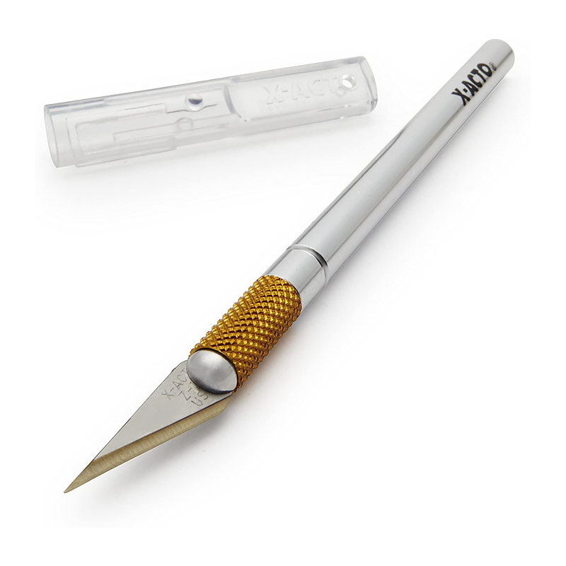 Xacto Precision Knife with cap, No. 1, Gold Series