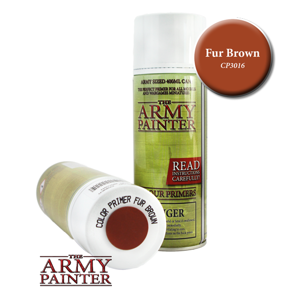 Colour Primer Spray - Fur Brown, 400ml