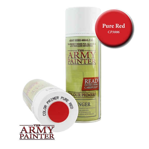 Colour Primer Spray - Pure Red, 400ml