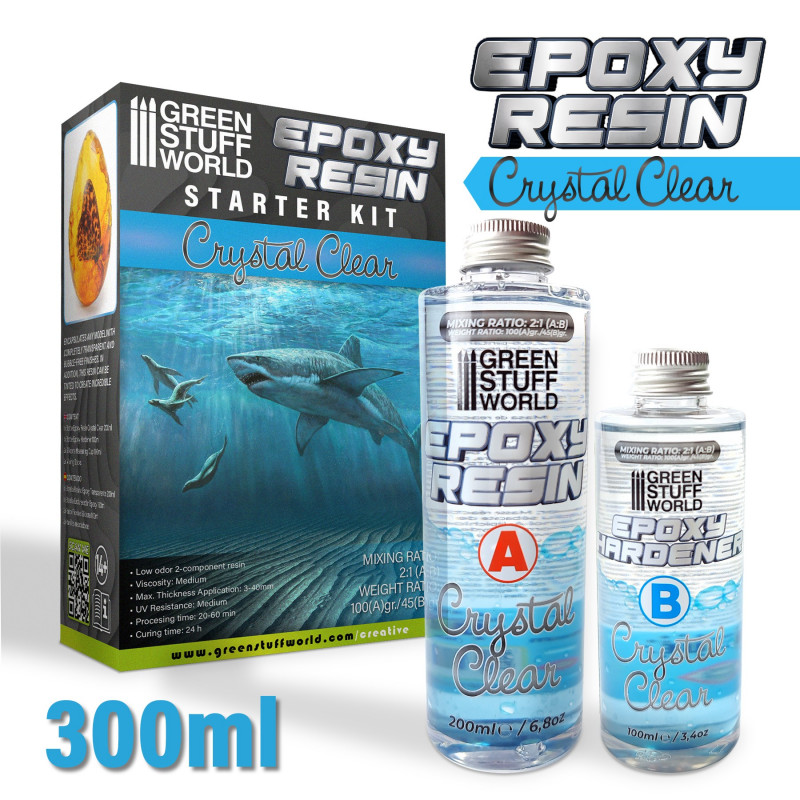 Epoxy Resin - Crystal Clear Kit, 300ml