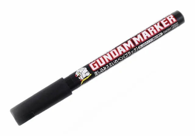 Gundam Marker, Black, Pour Type, GM301P