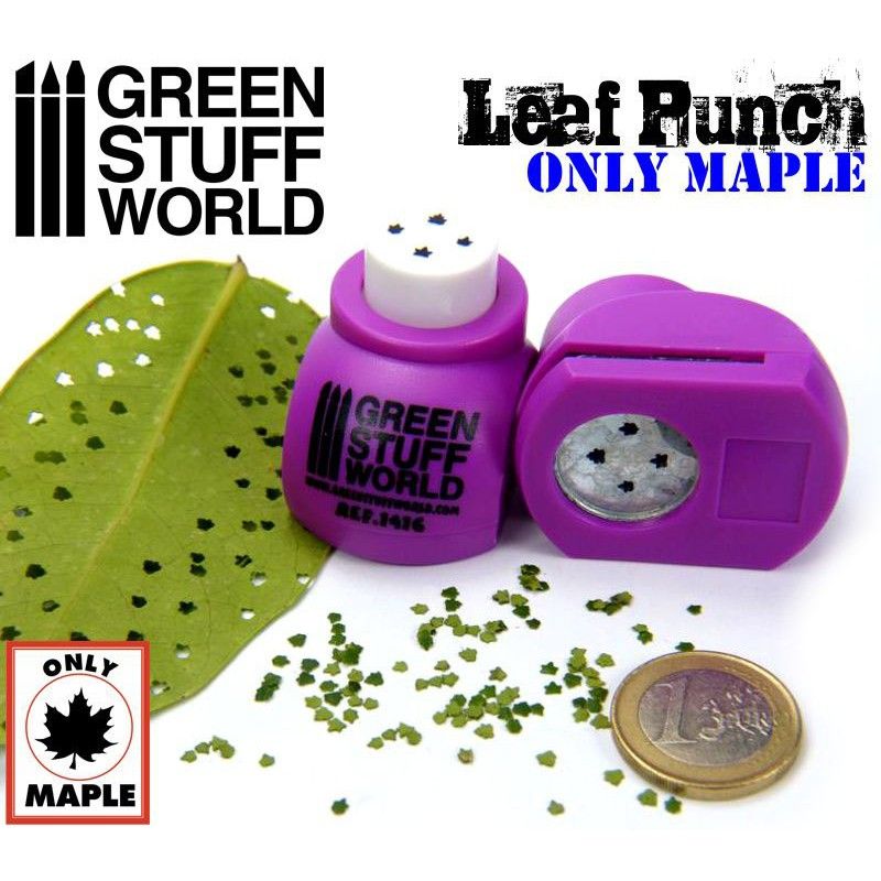 Leaf Punch, Medium Purple, Ref. 1416