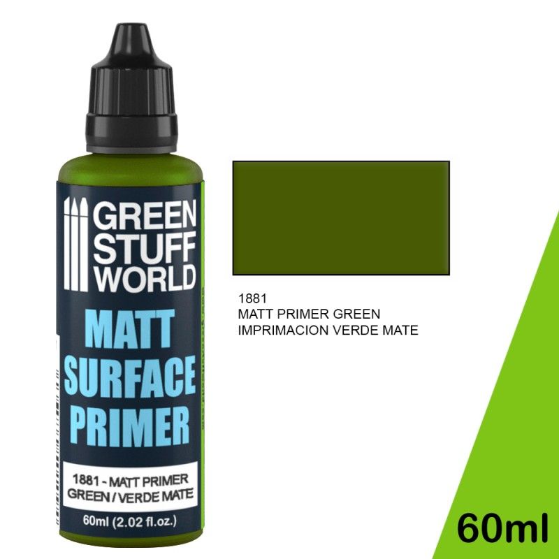 Matt Surface Primer, Green, 60ml