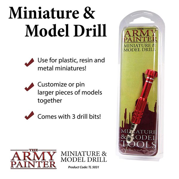 Miniature & Model Drill, Army Painter