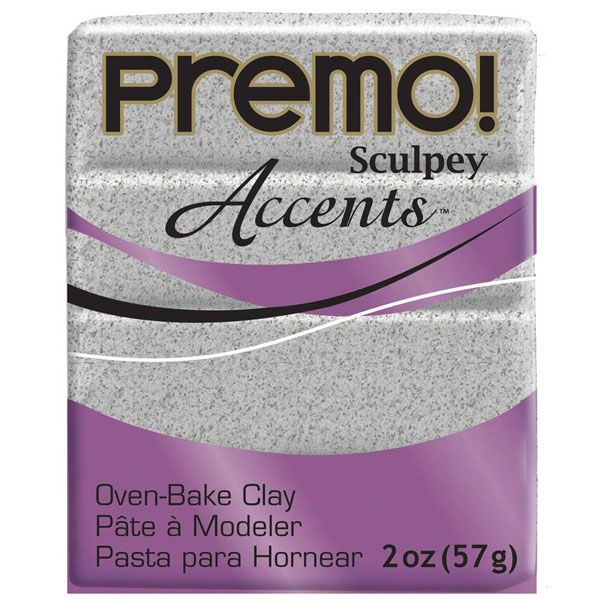 Premo Sculpey Accents - Grey Granite, 57g
