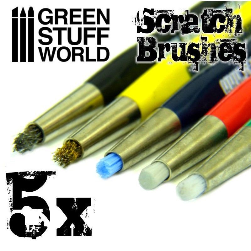 Scratch Brush Pens, 5x