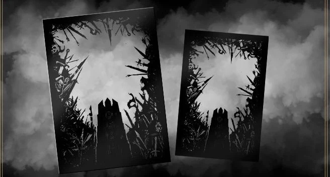 dark tower card sleeves Black Card Sleeves