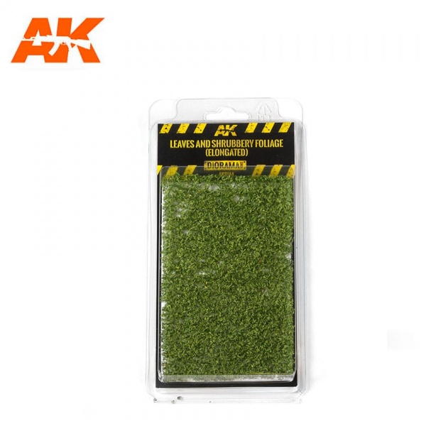 LEAVES & SHRUBBERY FOLIAGE, ELONGATED, 1:35