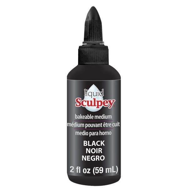 Liquid Sculpey - Black, 59ml