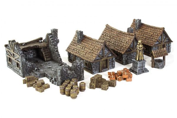 Medieval Houses Set