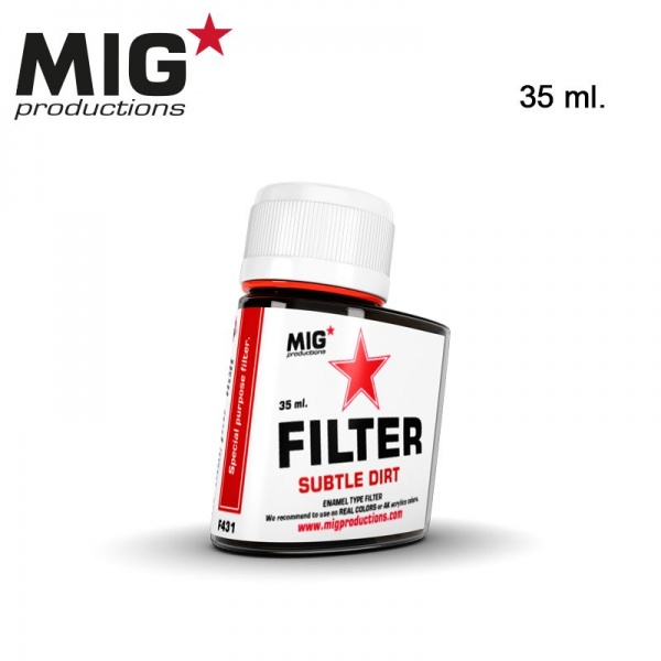 MIG FILTER PAINTS, SUBTLE DIRT, 35ML