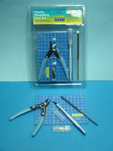 PLASTIC MODELLING TOOL KIT, 9PC