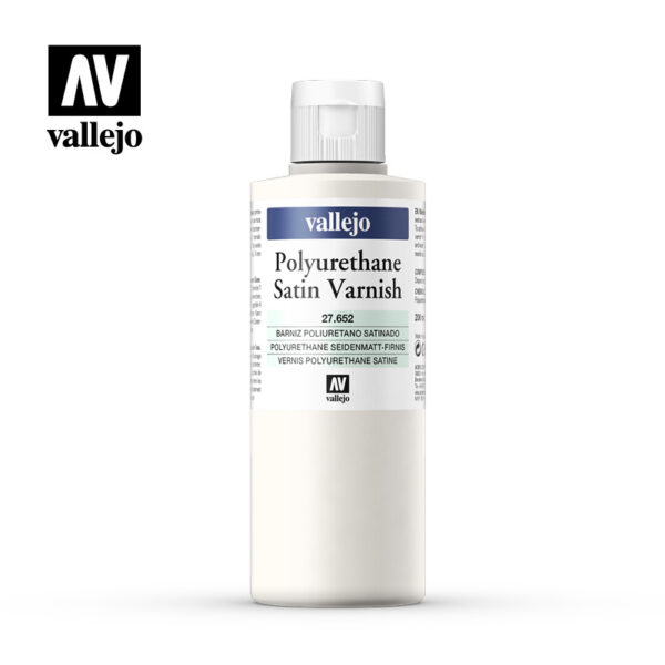 27652 Satin Polyurethane Varnish 200ml