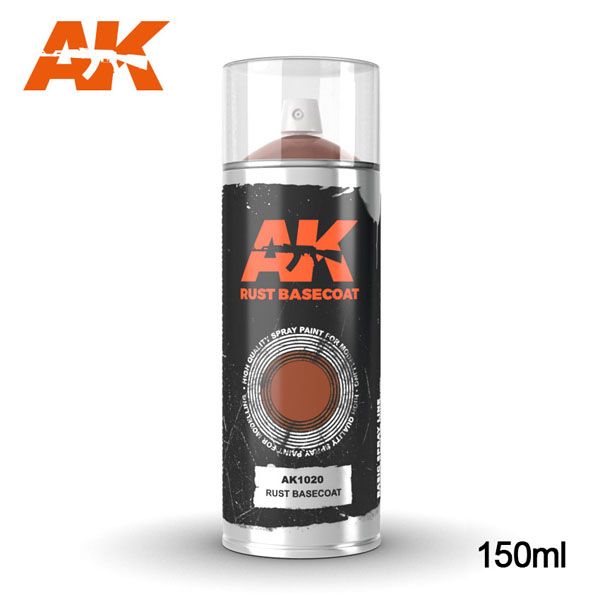 RUST BASECOAT SPRAY, 150ML