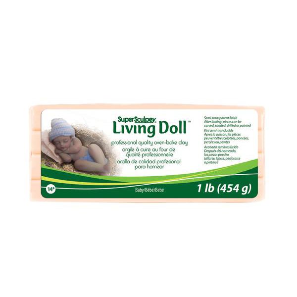 Super Sculpey Living Doll - Baby, 454g