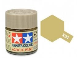 Tamiya Acrylic Mini X-31 Titanium Gold