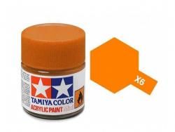 Tamiya Acrylic Mini X-6 Orange