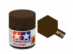 Tamiya Acrylic Mini XF-10 Flat Brown