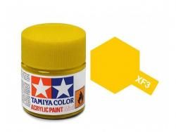 Tamiya Acrylic Mini XF-3 Flat Yellow