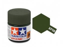 Tamiya Acrylic Mini XF-58 Olive Green