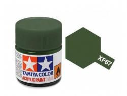 Tamiya Acrylic Mini XF-67 NATO Green