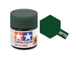 Tamiya Acrylic Mini XF-70 Dark Green 2