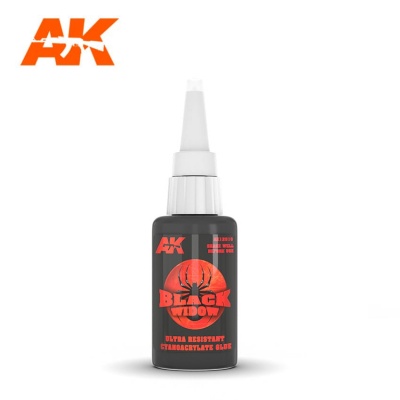 BLACK WIDOW ULTRA RESISTANT CYANOCRYLATE GLUE, 20G