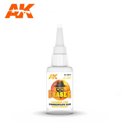 ERASER-CLEANER FOR CYANOCRYLATE GLUE EXCESS REMOVER, 20G