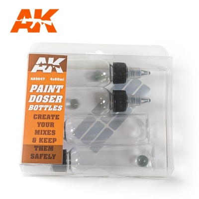 PAINT DOSER BOTTLES 60ML