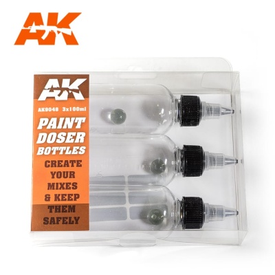 PAINT DOSER BOTTLES 100ML