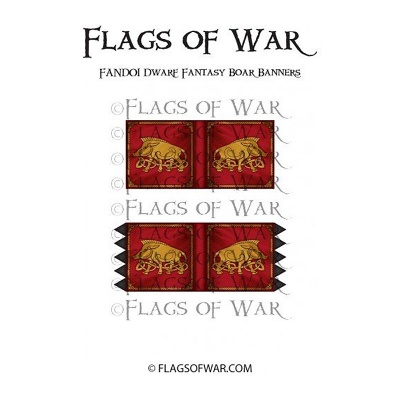 Dwarf Fantasy Boar Banners