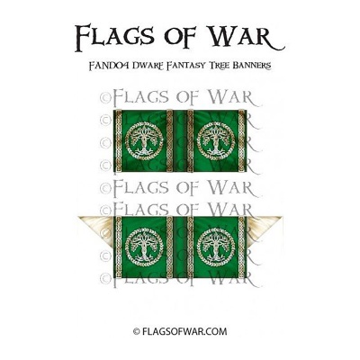 Dwarf Fantasy Tree Banners