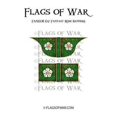 Elf Fantasy Rose Banners