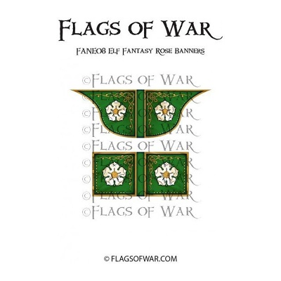 Elf Fantasy Rose Banners