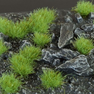 Green Tufts, 4mm, SMALL