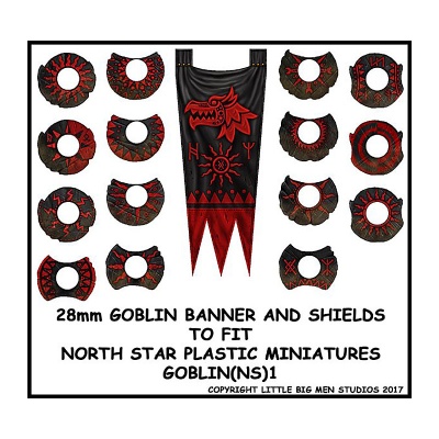 Goblin Banner and Shields 1