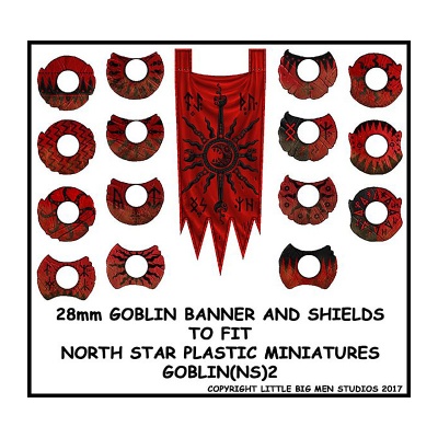 Goblin Banner and Shields 2