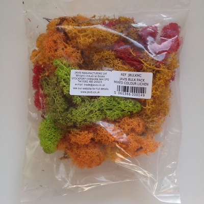 Javis Bulk Pack Lichen, Mixed Colours