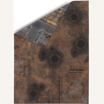G-MAT - Double Sided: Quarantine Zone & Fallout Zone, 44'' x 60''