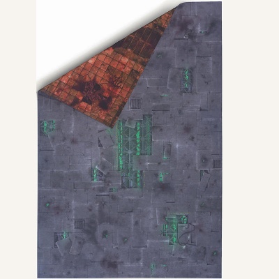 G-MAT - Double Sided: Chem Zone & Necropolis, 6'x4'