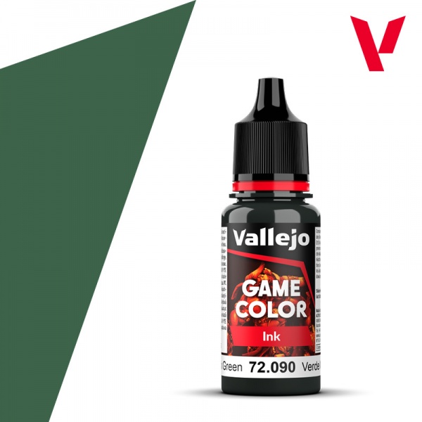72090 Game Colour - Black Green Ink 18ml