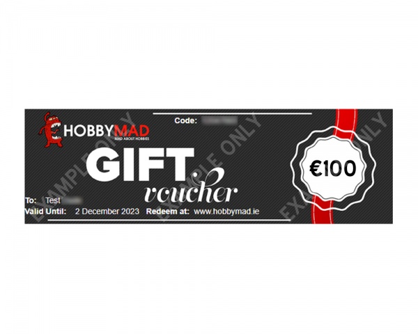 Hobbymad Gift Voucher - 100