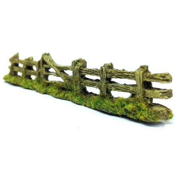 WEATHERED FENCE & GATE, OO SCALE