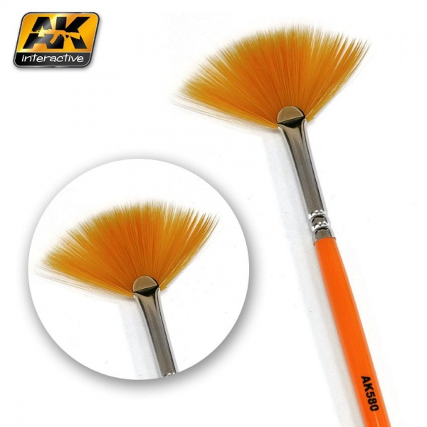 WEATHERING BRUSH, FAN SHAPE
