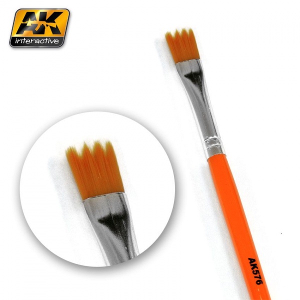 WEATHERING BRUSH, SAW SHAPE